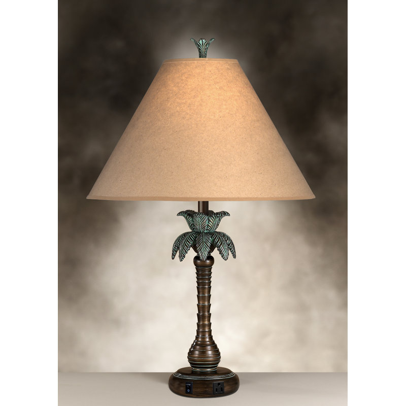 Medallion Lighting Palm Tree Resin Table Lamp Wayfair